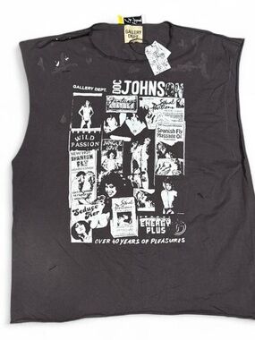 Gallery Dept Doc Johnson Distressed Cut Off Tee